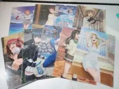 ラブライブ サンシャイン クリアファイル 全9種 ドレス フルコンプ 