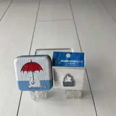 ムーミン 缶とピンバッジ セット