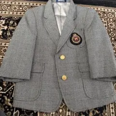 ミキハウス チェック柄ジャケット