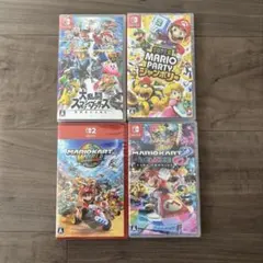 Nintendo Switch ソフト4本　新品未開封