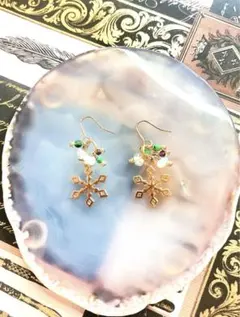 X'mas color ピアス