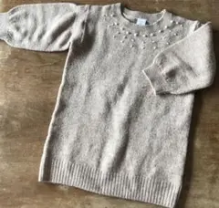Baby Gap 2T パール付きニットワンピース