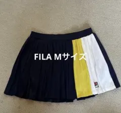 FILA プリーツスカート ネイビー　M