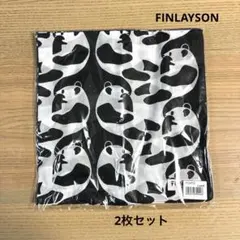 専用 FINLAYSON フィンレイソン 大判 ハンカチ パンダのみ 新品のサムネイル