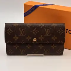 ✨鑑定済み✨ルイヴィトン✨モノグラム✨長財布 ポルトフォイユサラ
