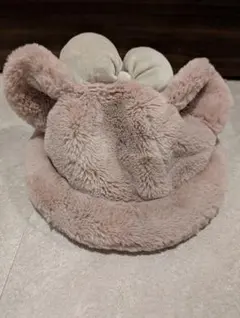 【美品】シェリーメイ　ハット　ピンク 耳付きリボン帽子
