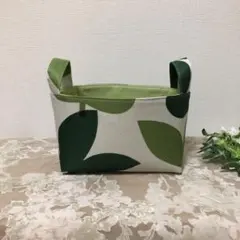 ハンドメイド 布バスケット