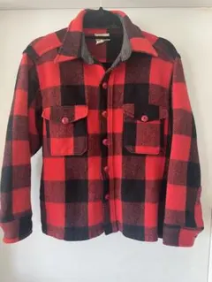60s L.L.Bean 筆記体タグ ジャケット バッファローチェック