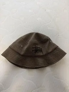 Stüssy チェック柄 バケットハット