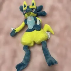 ポケットモンスター　めちゃもふぐっとぬいぐるみ　黄色いルカリオ ぬいぐるみ