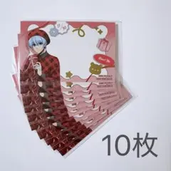 ブルーロック アニメイトフェア 箔押しメッセージカード 氷織羊 バレンタイン