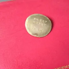 真鍮製ブローチ