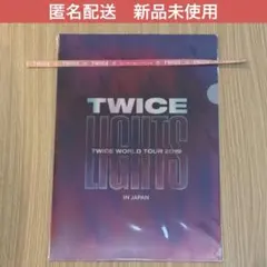 twice クリアファイル　ボンフィン　メッセージ　lights 特典　once