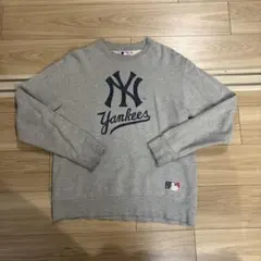 New York Yankees MLB スウェット トレーナー M グレー