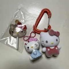 ハローキティ キーホルダー 3個セット