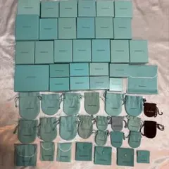 極美品　ティファニー　巾着袋&空箱&紙袋&お手入れカード　10セット　現行品 極美品 ティファニー 巾着袋&空箱&紙袋&お手入れカード 10セット 現行