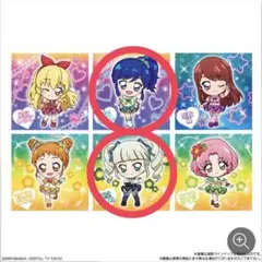 にふぉるめーしょん アイカツ！ シール あおい ゆりか さくら