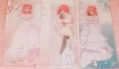 一番くじ 五等分の花嫁 五つ子より愛をこめて F賞、G賞、H賞 中野二乃 3点