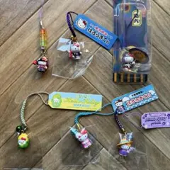 【レア】ハローキティ ご当地限定ストラップ 6個セット