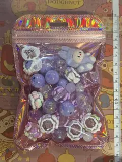 ③パープル系 ビーズまとめ売り♡セット