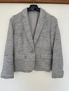 ツイード風ジャケット　卒業式・入学式に