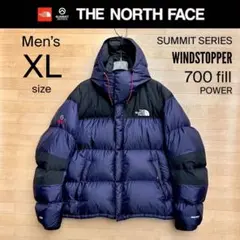 XLノースフェイス ダウンジャケット サミットジャケット WINDSTOPPER