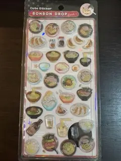 正規品 ボンボンドロップシール 和柄 新作 ラーメン　入手困難 中華料理 新品