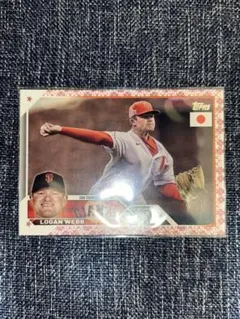 LOGAN WEBB 桜パラレル 99/99 Topps 2023