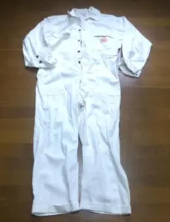 ◆昭和レトロ　トヨタ自動車　つなぎ　作業着　洋服　制服　期間工　オーバーオール