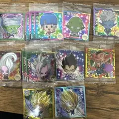 ドラゴンボール 超戦士　シール　ウエハース　 超 新たなる旅立ち