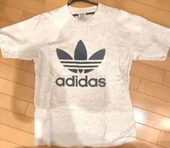 90s USA製 adidasトレフォイル 両面プリント Tシャツ M