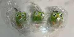 duolingoめじるしアクセサリー わくわく×2 ぴえん×1 3個セット