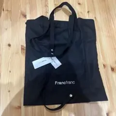 Francfranc LOGO TOTE S ブラック新品未使用