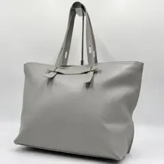 FURLA フルラ ジョーヴェ トートバッグ オールレザー アイボリー グレー