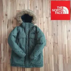 美品　ノースフェイス　マウンテン　ダウン　ジャケット　カーキ　HYVENT