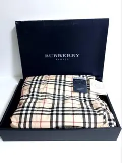 箱付き！BURBERRY バーバリー ノバチェック 羽毛ひざ掛け - メルカリ