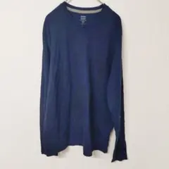 OLD NAVY 【S/P】ソフトウォッシュ 長袖カットソー ネイビーのサムネイル