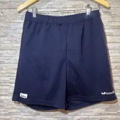 良好☆バタフライ 卓球 ゲームパンツ XO ネイビー BF-HR510