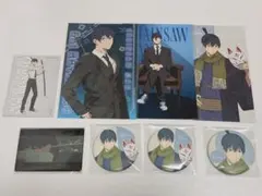 チェンソーマン　レゼ編　ベースヤード　和装　特典ポストカード　アキ　缶バッジ