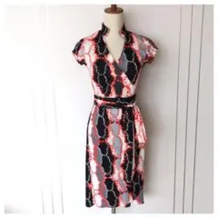 【最終お値下げ】ダイアン風カシュクールワンピース