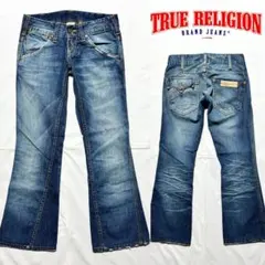美品 TRUE RELIGION トゥルーレリジョン 4万円程 USA製 デニム