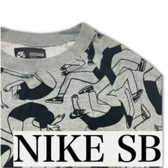 美品 NIKE SB ジェフマクフェドリッジ コラボ 総柄 スウェット Lサイズ