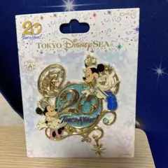 東京ディズニーシー 20周年記念ピンバッジ