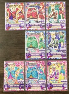 アイカツ バニラチリペッパー 紅林珠璃 黒沢凛 天羽まどか アイカツカード