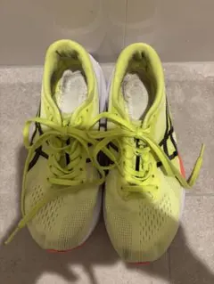 ASICS スパイクシューズ 蛍光イエロー 23センチ