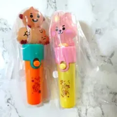 BT21 ライトスティックチャーム 2個セット