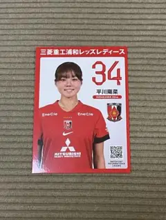 平川陽菜 34番 浦和レッズレディース 記念カード