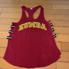 ZUMBA タンクトップ 赤