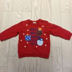 ミキハウス ホットビスケッツ トレーナー 90cm