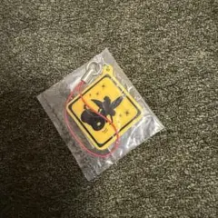 ディズニー ティンカーベル 飛び出し注意　アクリルストラップ ガチャ